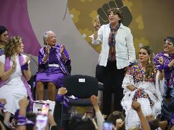 Delfina Gómez, se perfila como la nueva gobernadora de la entidad. SUN/ARCHIVO