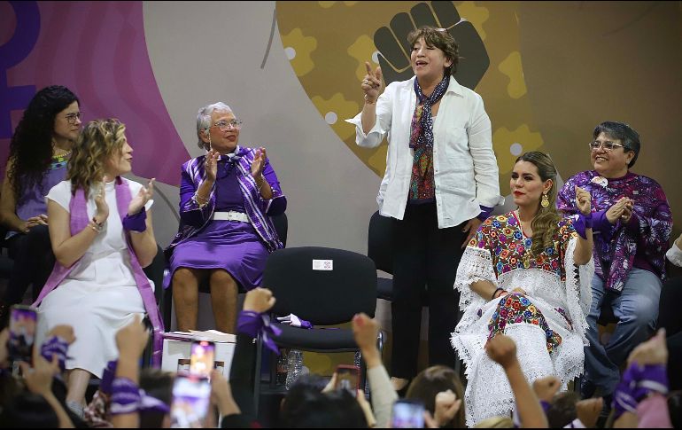 Delfina Gómez, se perfila como la nueva gobernadora de la entidad. SUN/ARCHIVO