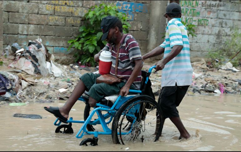Cifra de muertos por inundaciones en Haití sube a 42, con 11 desaparecidos. AP/J. Joseph