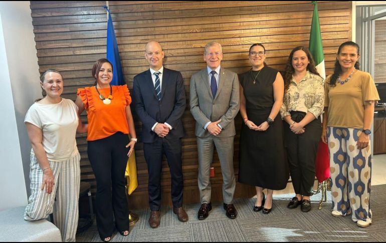 La visita es un resultado tangible de las sólidas relaciones bilaterales entre el Estado de Israel y el Estado de Jalisco. ESPECIAL