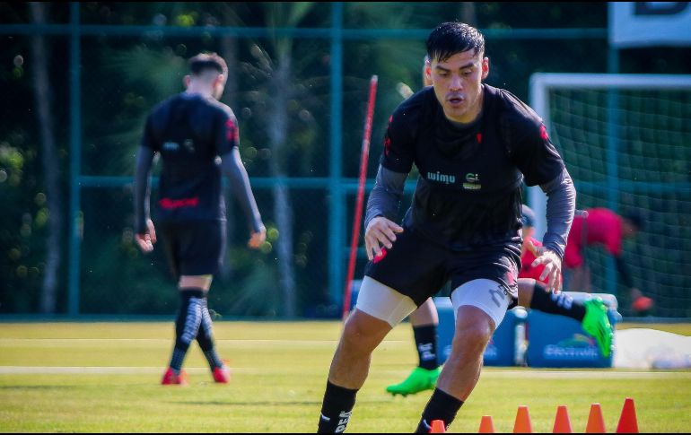 El conjunto rojinegro se encuentra en Playa del Carmen realizando pretemporada. ESPECIAL/Atlas FC