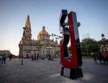 La escultura del 5J fue instalada por colectivos de la sociedad civil en memoria de las víctimas de desaparición forzada el 5 de junio de 2020. ESPECIAL