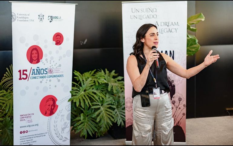 Ximena Urrutia, directora de GuadaLAjara Film Festival, en Los Ángeles, California. CORTESÍA