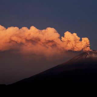 ¡Alerta! Ajustan semáforo del volcán Popocatépetl