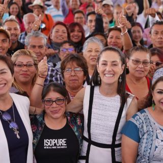 Triunfo de Delfina entusiasma a Claudia Sheinbaum para llegar a la Presidencia en 2024