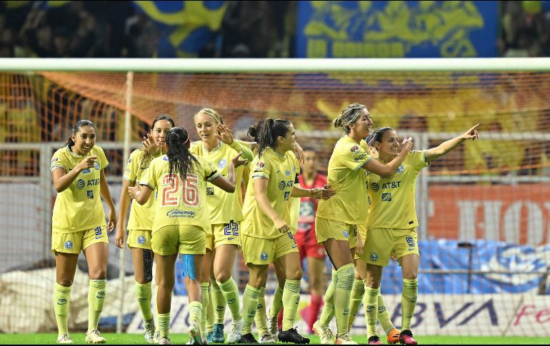 Las chicas del América tuvieron una gran Liguilla esta temporada, IMAGO7/Archivo