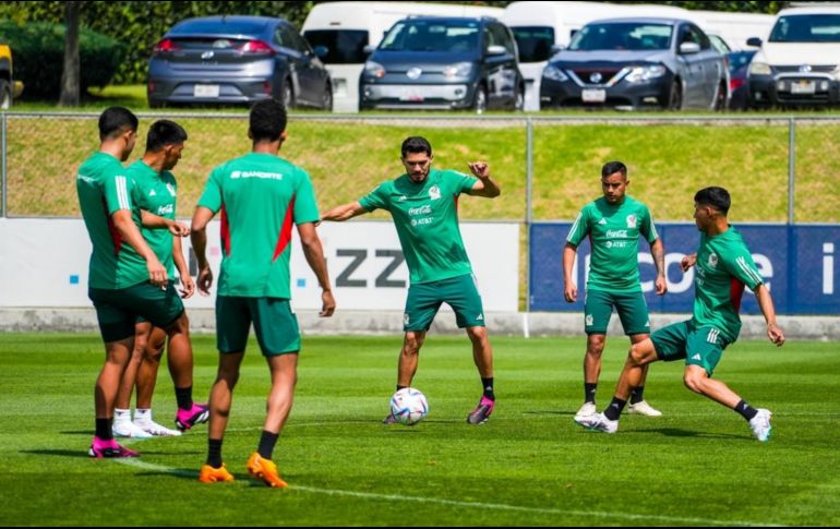El conjunto azteca cerró preparación y quedó listo para su compromiso ante Guatemala. ESPECIAL/Selección Mexicana
