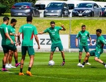 El conjunto azteca cerró preparación y quedó listo para su compromiso ante Guatemala. ESPECIAL/Selección Mexicana