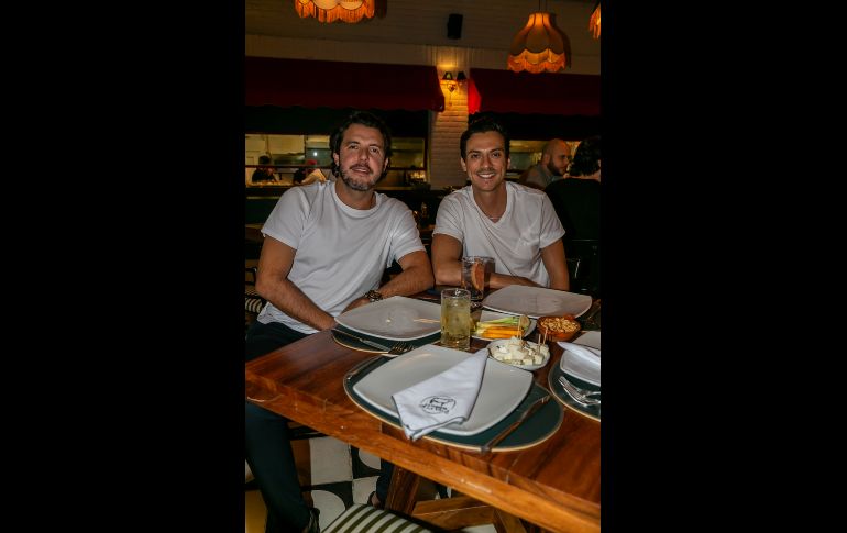 Joaquín Vega y Carlos Ayala. GENTE BIEN JALISCO/ Jorge Soltero