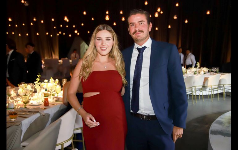 Cristy Martín del Campo y Carlos Anaya. GENTE BIEN JALISCO/ Antonio Martínez