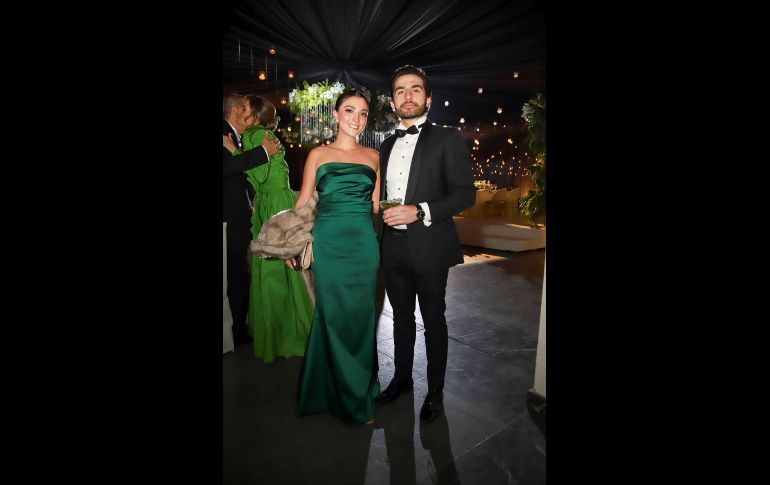 Andrea Hernández y Simón Quintero. GENTE BIEN JALISCO/ Antonio Martínez