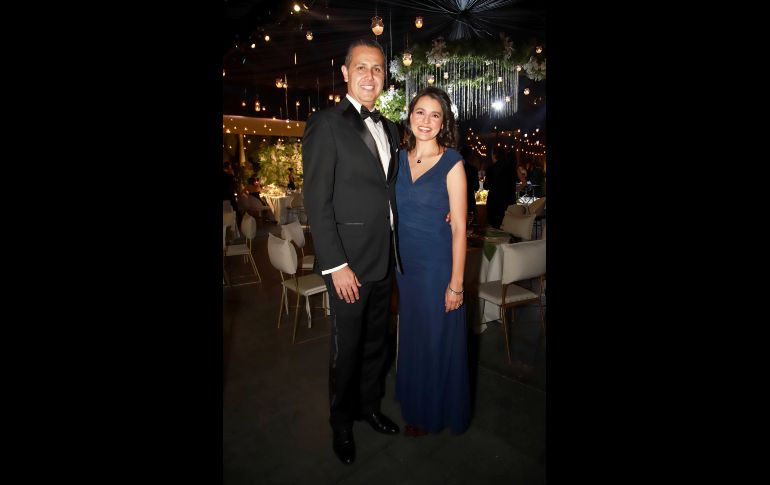 Carlos Villaseñor y Fernanda Amezcua. GENTE BIEN JALISCO/ Antonio Martínez