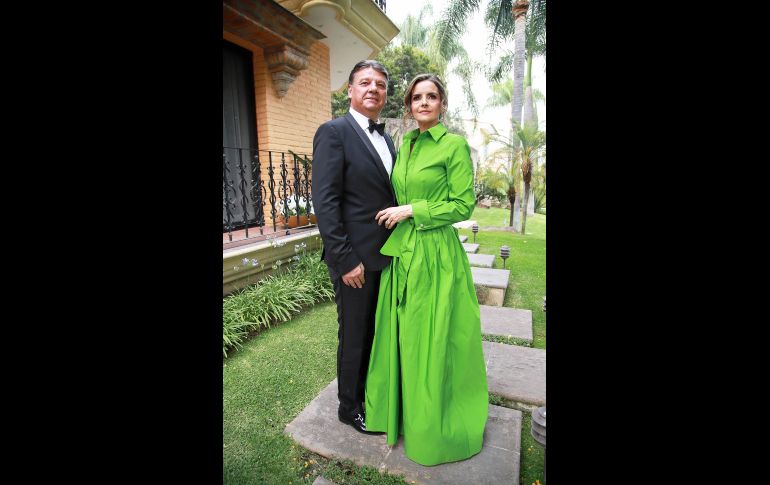 Jaime Villaseñor y Adriana Sencion. GENTE BIEN JALISCO/ Antonio Martínez