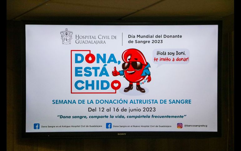 En 2021, en Jalisco se realizaron 111 mil 865 donaciones de sangre; cuatro mil 201 fueron de manera altruista. EL INFORMADOR/A. Navarro