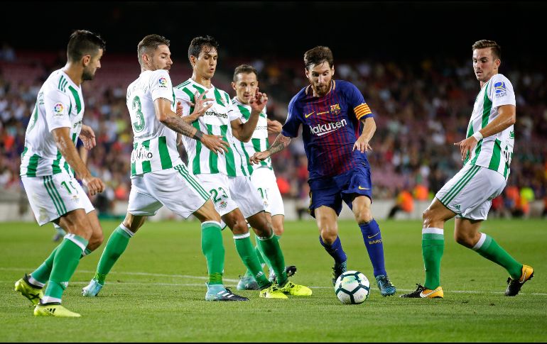 El Barcelona ya se prepara para hacerle un homenaje a Messi. AP/Archivo