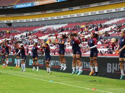 Luego de un breve periodo de vacaciones, las rojiblancas volverán a la actividad. ESPECIAL/Chivas