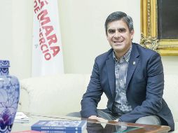 Raúl Uranga Lamadrid, presidente de la Cámara de Comercio de Guadalajara. EL INFORMADOR/ C. Zepeda