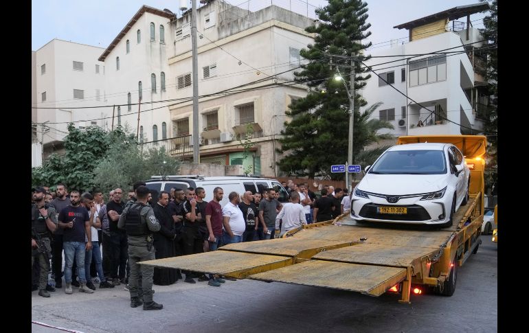 Mueren cinco personas en tiroteo en Israel. AP/Mahmoud Illean