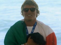 Alan Cleland se coronó campeón del mundo de surf en los ISA World Surfing Games 2023. AFP / M. Recinos