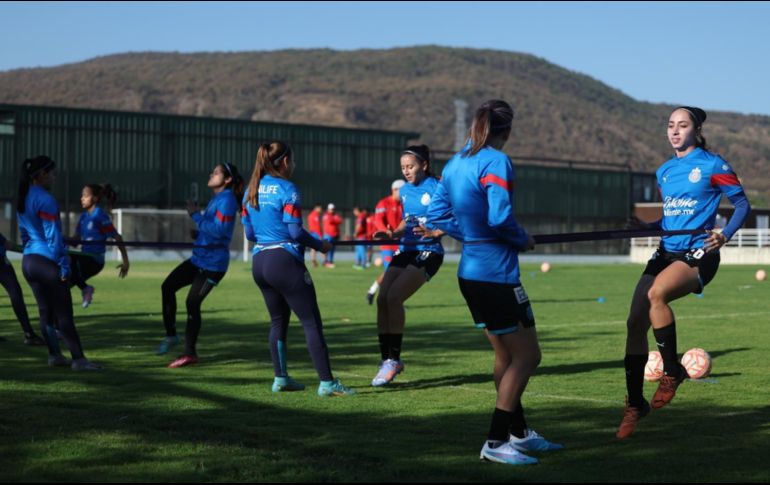 Chivas femenil ya se prepara para lo que será el siguiente torneo. ESPECIAL/Chivas