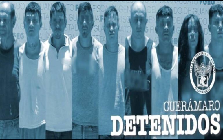 Según las autoridades, los detenidos pertenecen a una célula del crimen organizado. ESPECIAL