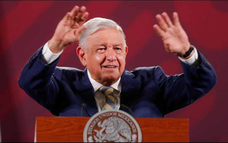 Esta mañana, el Presidente Andrés Manuel López Obrador anunció que antes de que termine su sexenio, enviará una reforma constitucional al Congreso. EFE / I. Esquivel