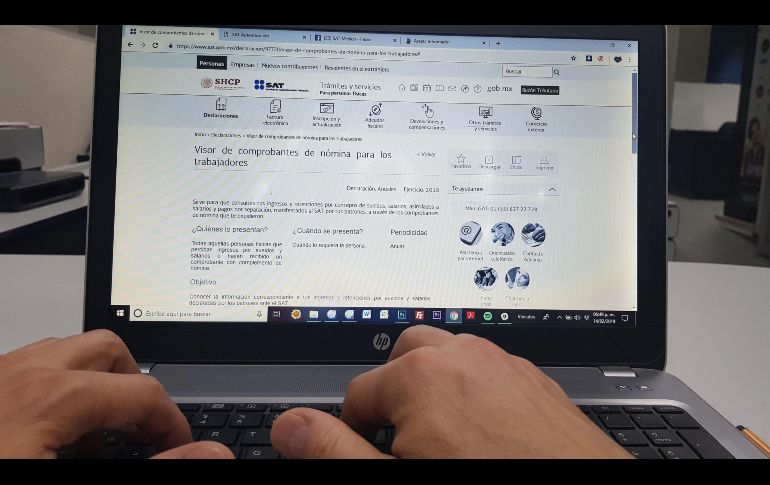 El SAT recauda casi dos billones de pesos en cinco meses. SUN/ARCHIVO