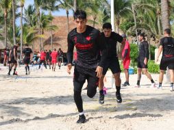 El conjunto rojinegro se encuentra en su segunda etapa de pretemporada. ESPECIAL/Atlas FC