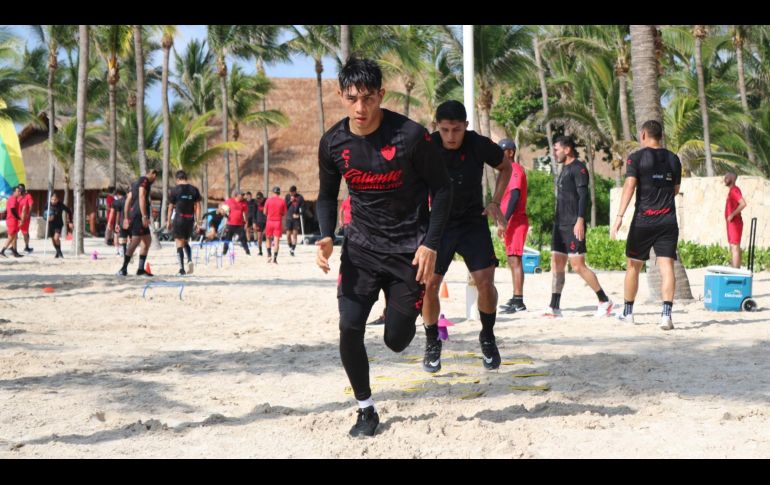 El conjunto rojinegro se encuentra en su segunda etapa de pretemporada. ESPECIAL/Atlas FC