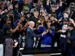 Tras casi medio siglo en la liga, los Nuggets tocaron por fin el cielo de la NBA. AP/David Zalubowski
