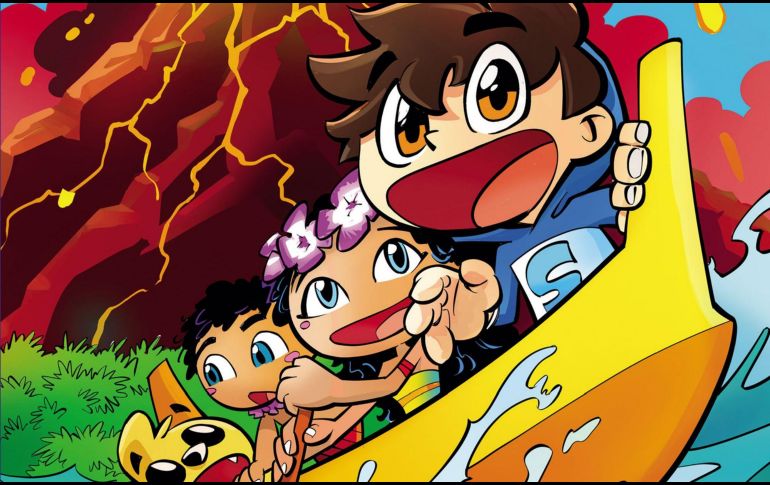 “Sparta y el secreto de la isla perdida” de Sparta356. ESPECIAL/EDITORIAL MARTÍNEZ ROCA.