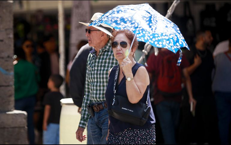 En Guadalajara esta tarde se alcanzó la temperatura de 37.9 grados. EL INFORMADOR/ C. Zepeda
