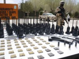 Del armamento asegurado, 70% es de fabricación estadounidense, dijo el titular de Sedena. ESPECIAL