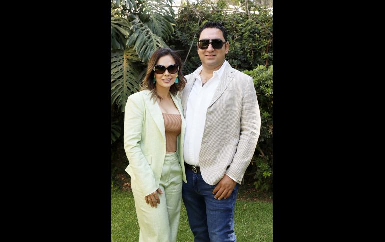 Danitza Miranda y Reinhardt Sayavedra. GENTE BIEN JALISCO/ Claudio Jimeno