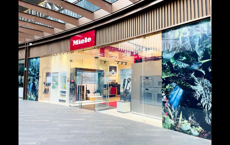 Miele Experience Center esta ubicado en el centro comercial de The Landmark Guadalajara. CORTESÍA