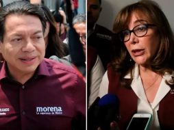 La diputada con licencia no estaba 'invitada' al proceso, dijo Mario Delgado. ESPECIAL