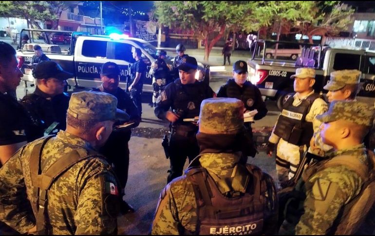 En el operativo de seguridad laboran los tres órdenes de Gobierno. ESPECIAL