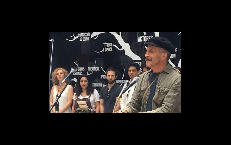 Daniel Giménez Cacho. El actor se sumó al movimiento que apoya la huelga de escritores en Hollywood. SUN/C. Huerta