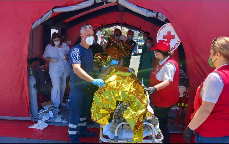 Detienen a nueve egipcios por el naufragio en Grecia que dejó 78 muertos. EFE/B. EVANGELOS