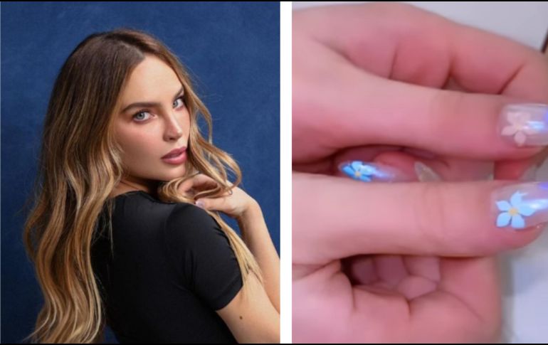 Las uñas de Belinda son la sensación en redes. INSTAGRAM/ @belindapop