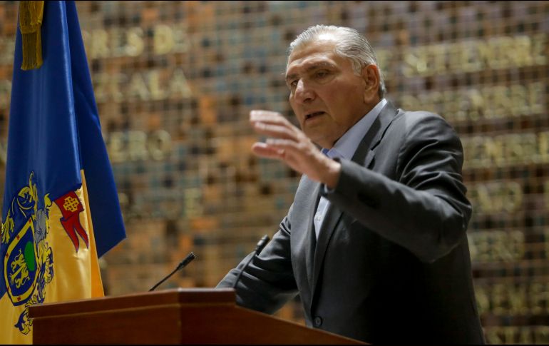 Adán Augusto López Hernández aseguró que no dejó pendientes en la Secretaria de Gobernación. EL INFORMADOR / ARCHIVO