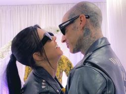 Los dos hicieron pública su relación en Instagram en febrero de 2021. INSTAGRAM/kourtneykardash