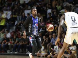 Legerald Vick fue el mejor anotador de Jalisco, con 24 puntos en la noche. TWITTER/AstrosJalisco