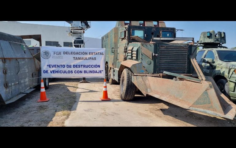 Así eran los impactantes vehículos monstruos asegurados a un cártel (FOTOS)