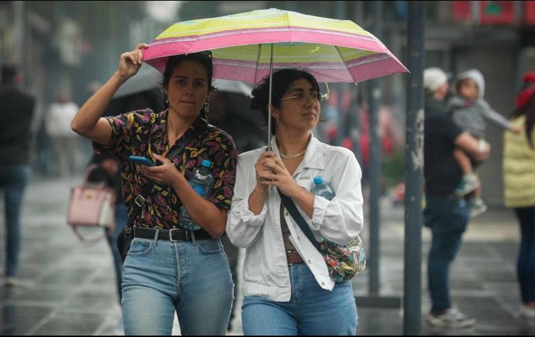 Se prevé que esta tarde llueva en la ZMG. ARCHIVO