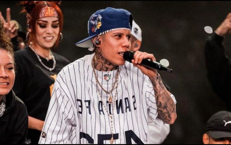 Señaló el rapero guanajuatense que nunca había sentido la necesidad de dejar los estupefacientes. INSTAGRAM @santa_fe_klan_473