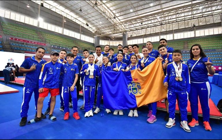 En frontón, Jalisco hizo valer su localía y consiguió siete medallas de oro, llevándose el título de mejor equipo. Además, también se sumaron una plata y tres de bronce para acumular un total de 11 medallas. FACEBOOK / Code Jalisco