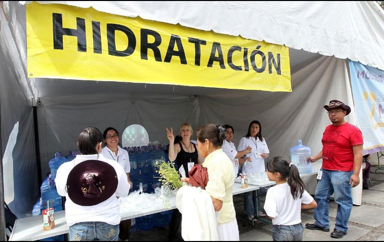 Contamos con sobres de Vida Suero Oral, con lo que se ha logrado prevenir la deshidratación