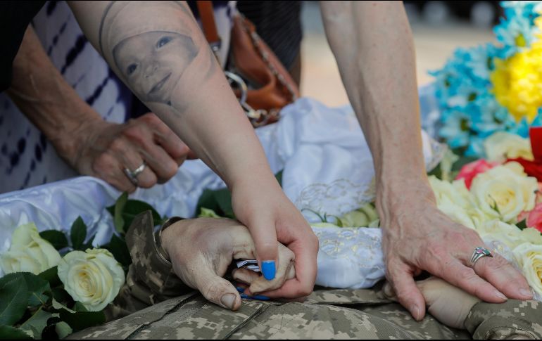 Daños ecológicos de más de 52.000 millones de euros a consecuencia del conflicto entre Rusia y Ucrania. ,EFE/S. Dolzhenko