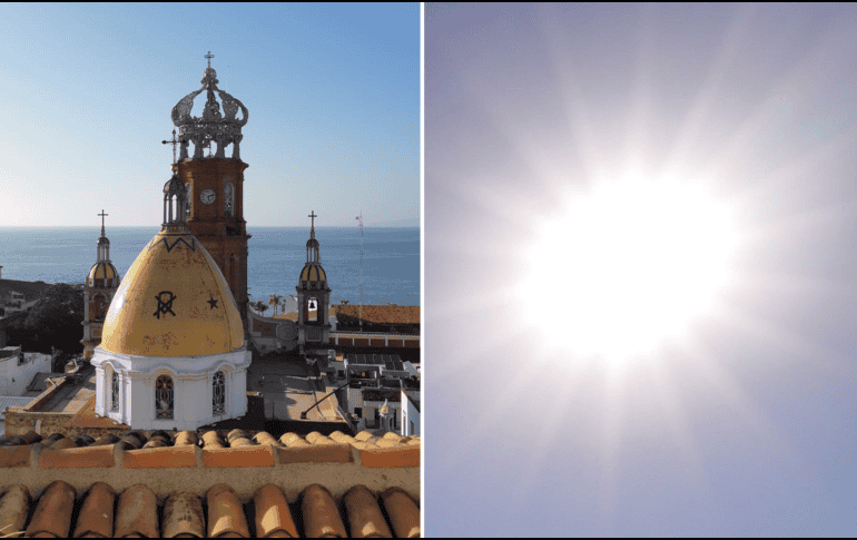 El índice UV en Puerto Vallarta será Muy Alto a Extremadamente Alto, entre las 11:00 y 14:00 horas. EL INFORMADOR / O. Álvarez